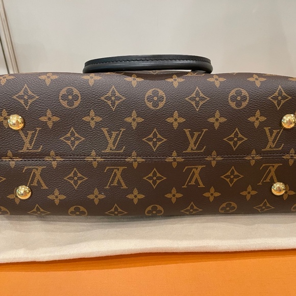 Louis Vuitton Brown and Red Tote Bag - Picture 8 of 9